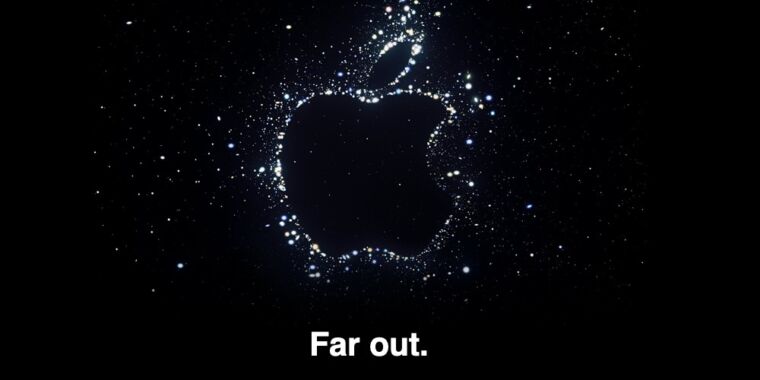 “Far out”: Apple confirms iPhone-focused launch event on September 7 – Ars Technica