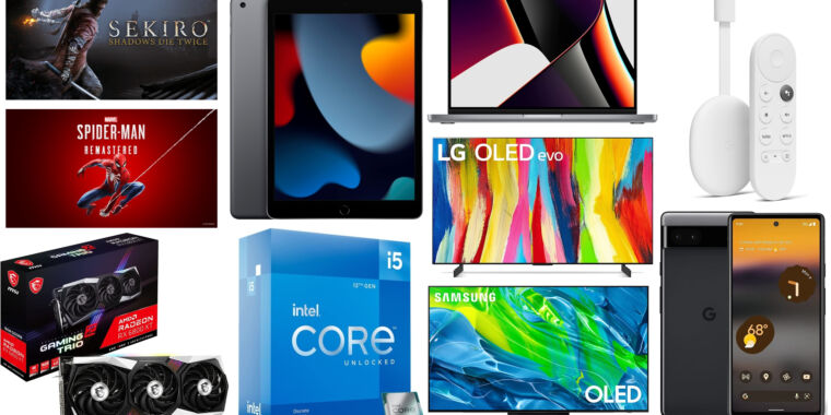 The weekend’s best deals: Apple iPad, MacBook Pro, OLED TVs, and more thumbnail