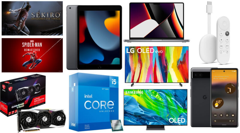 Best of weekend deals: Apple iPad, MacBook Pro, OLED TVs, and more