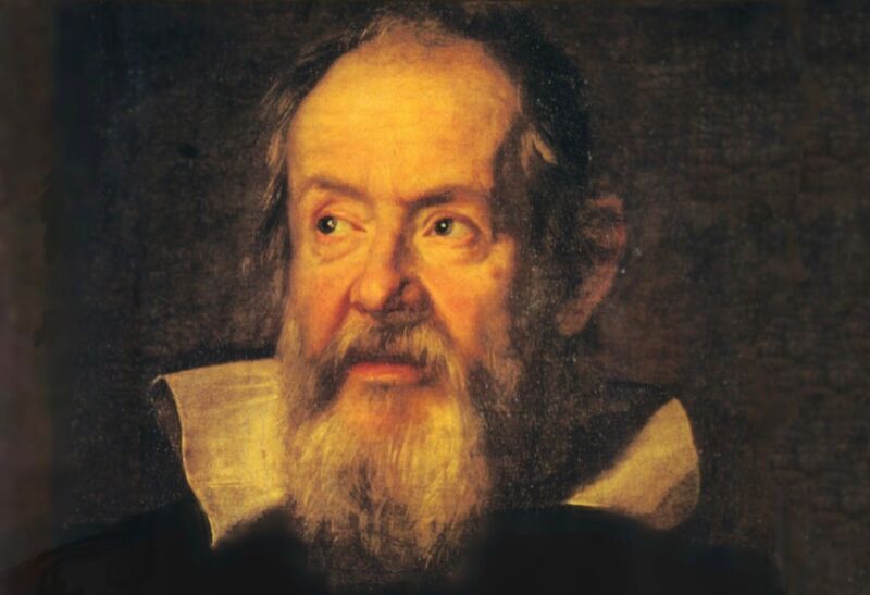 Portrait of Galileo Galilei