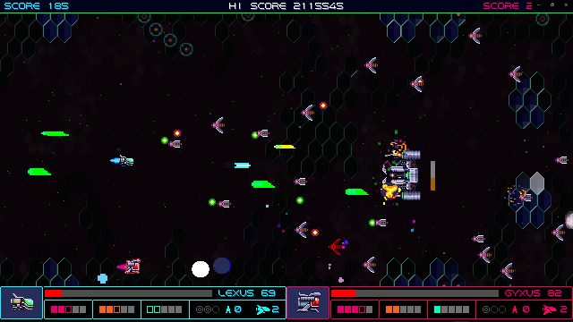 While <em>Galactic Wars</em> is available for free on itch.io, the upgraded <em>Galactic Wars EX</em> is sold for $8 on Steam.