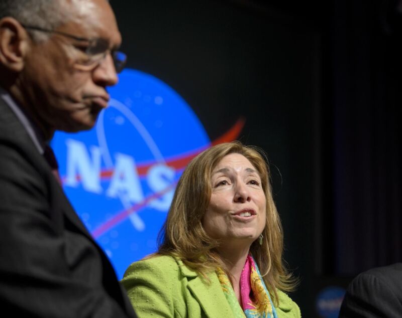 Lori Garver, right, and NASA Administrator Charlie Bolden did not always work well as a team. 