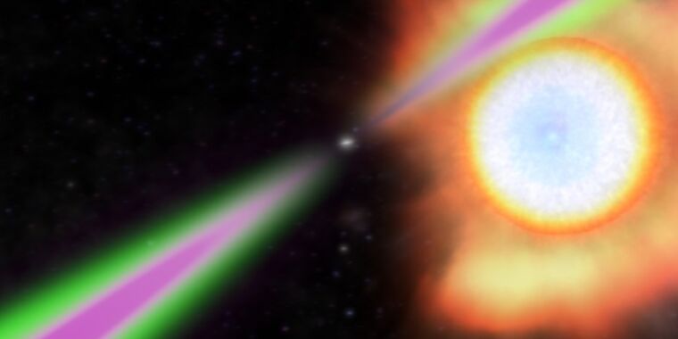 Neutronová hvězda „Black Widow“ pohltila svého společníka a stala se nejtěžší dosud nalezenou věcí
