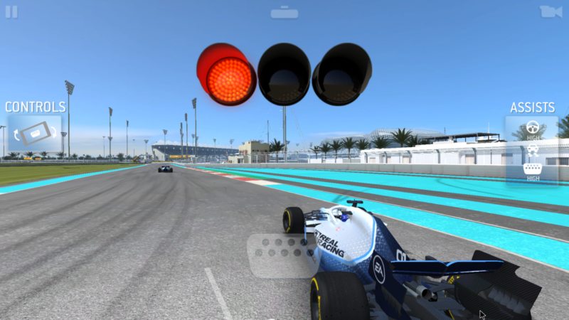3D racing game screenshot