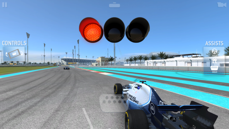 Racing game 3D screenshot