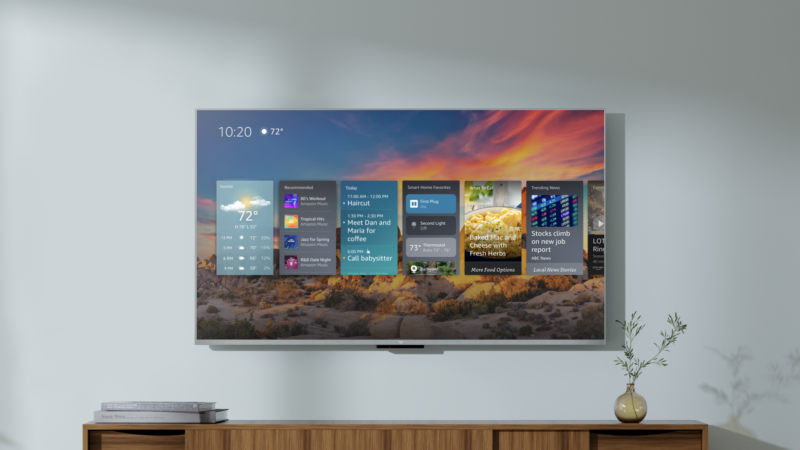 Amazon lanza sus propios televisores QLED 4K, desde $ 800