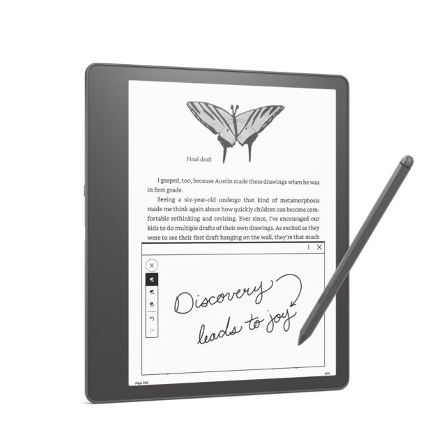 I checked the handwriting function and writing comfort of Kindle's first  handwritten memo function equipped device 'Kindle Scribe' - GIGAZINE
