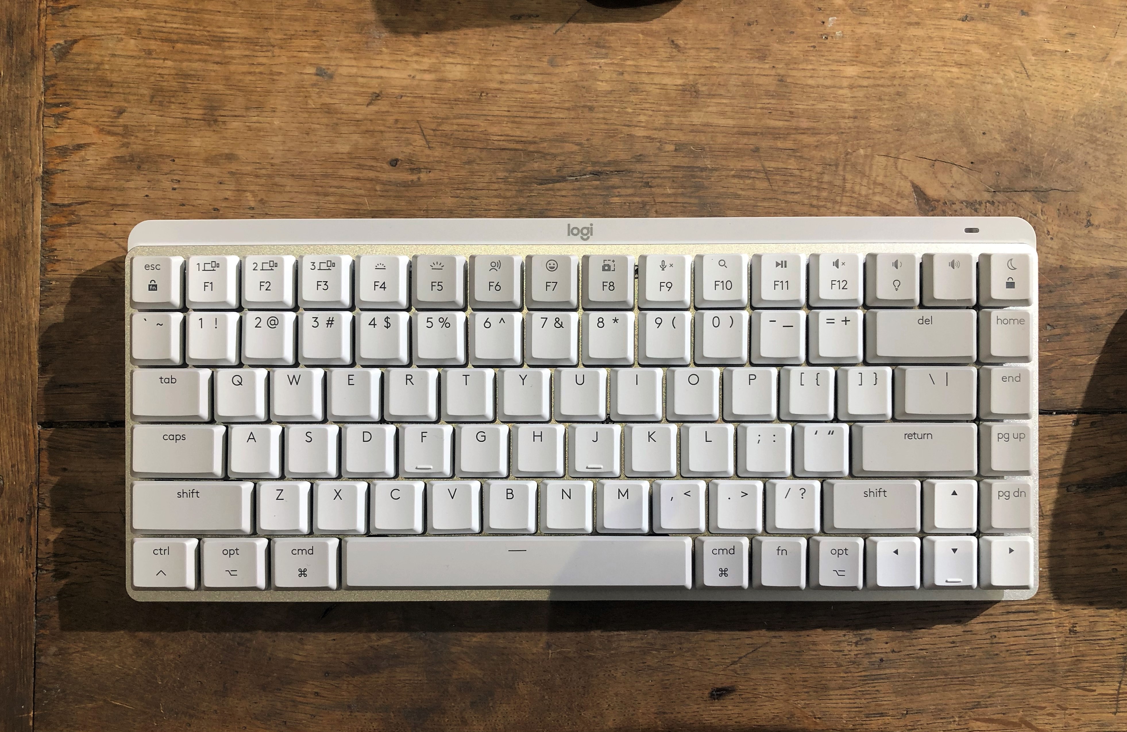 Logitech finally makes a wireless mechanical keyboard with a true Mac  layout Ars Technica