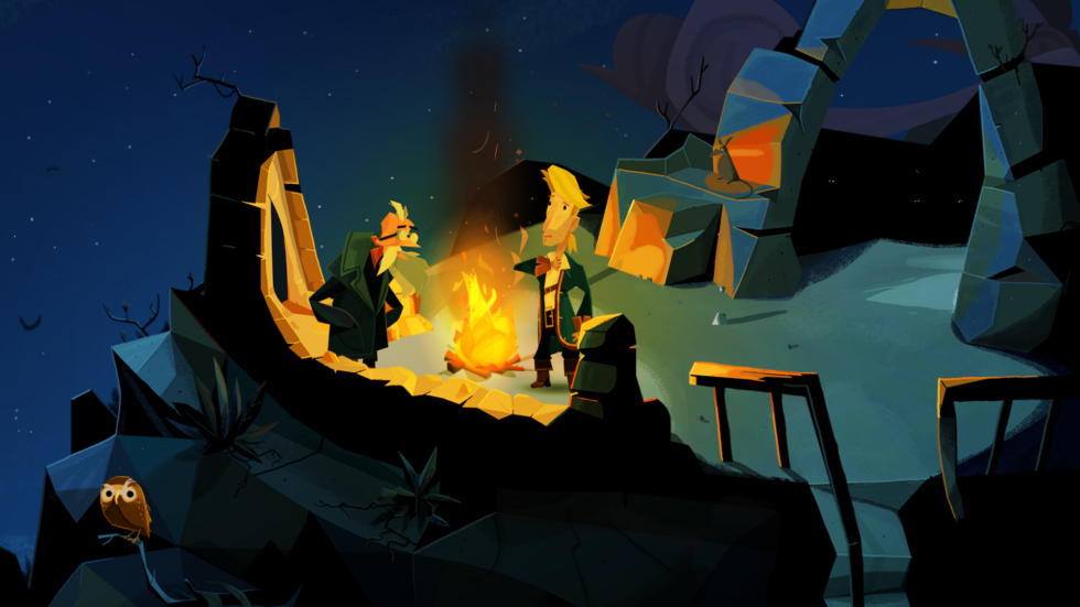 A screen from the near-final version of <em>Return to Monkey Island</em>, provided by the game's publishers at Devolver Digital.