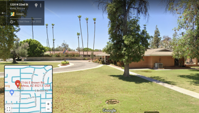 Western Design Center in 2022, according to Google. It may be the same bungalow!