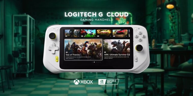 Logitech builds Android-powered Steam Deck clone for portable cloud gaming thumbnail