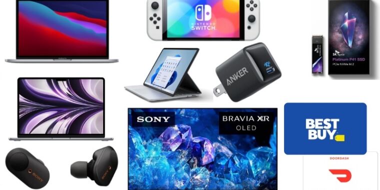 Today’s best deals: Apple MacBook Air, Sony and LG 4K TVs, Nintendo Switch, and more thumbnail