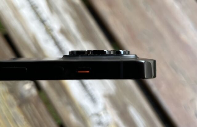 The iPhone 14 Pro's almost comical camera bump.