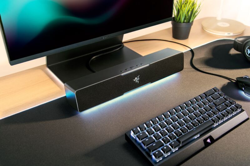 Razer's new soundbar works with USB-C and Bluetooth, costs $100