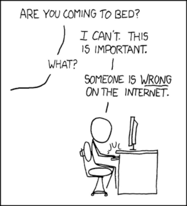 Un Classique Xkcd.