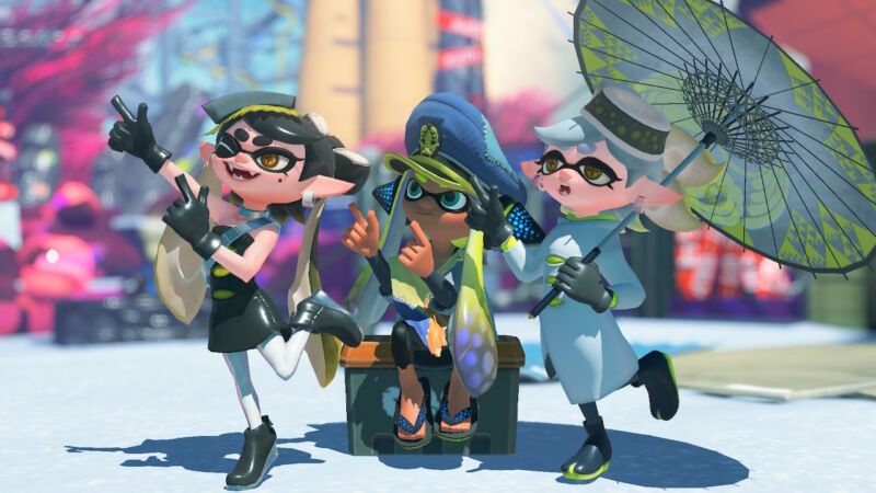 Familiar <em>Splatoon</em> faces show up to usher players through a confusing, unsatisfying campaign.