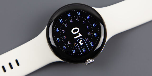 The Pixel Watch. It's a perfect, round little pebble, now on sale for $50 off.