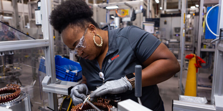 Bosch transforme une installation diesel de Caroline du Sud en une usine de moteurs électriques de 260 millions de dollars