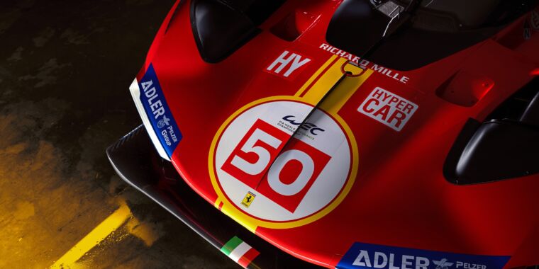 La 499P : Découvrez le magnifique nouveau prototype hybride Le Mans de Ferrari
