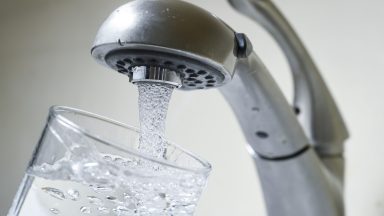 Tap Water In A Glass