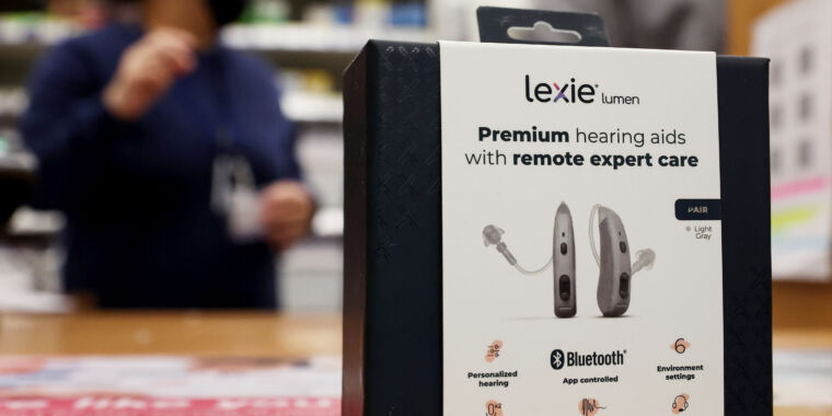 Cheaper hearing aids hit stores today, available over the counter for first time