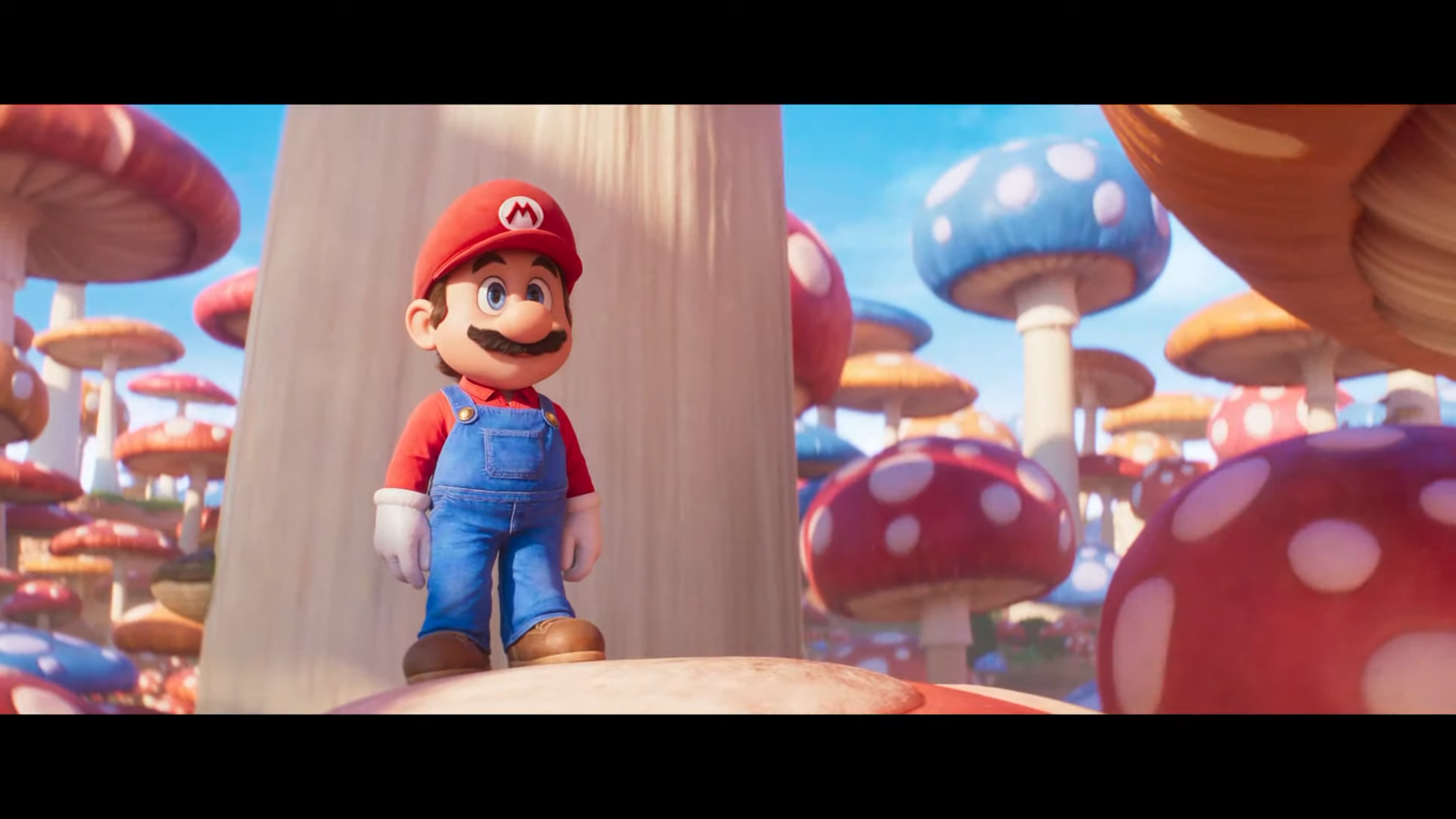 Bowser attacks in The Super Mario Bros. Movie's first trailer