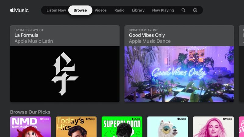 Apple Music on the Xbox.