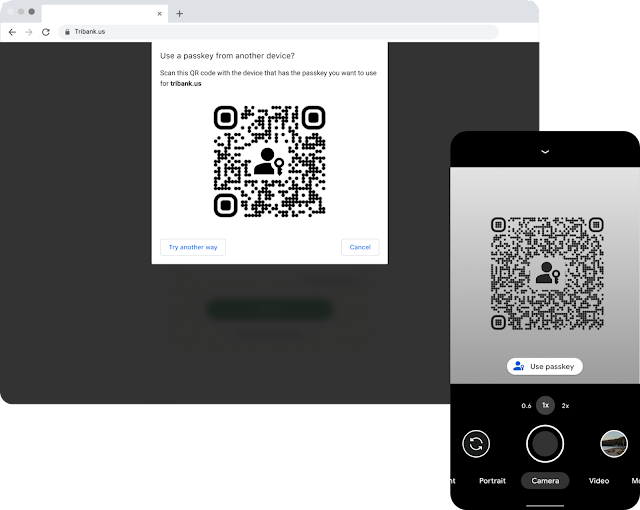 You can authenticate the Chrome event with iOS across ecosystems, but you'll need to use a QR code.