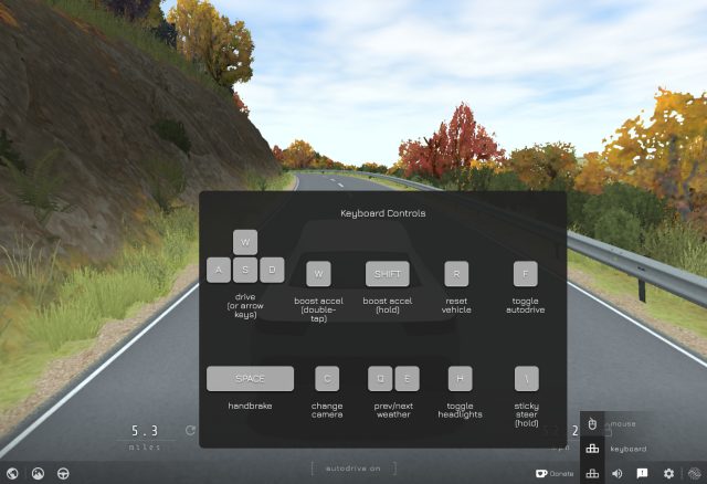 Slow Roads offers a chill, endless driving experience in your browser