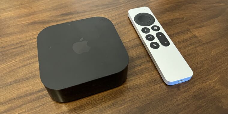 Apple TV 4K Wi-Fi+Ethernetモデル 128GB. - 映像機器