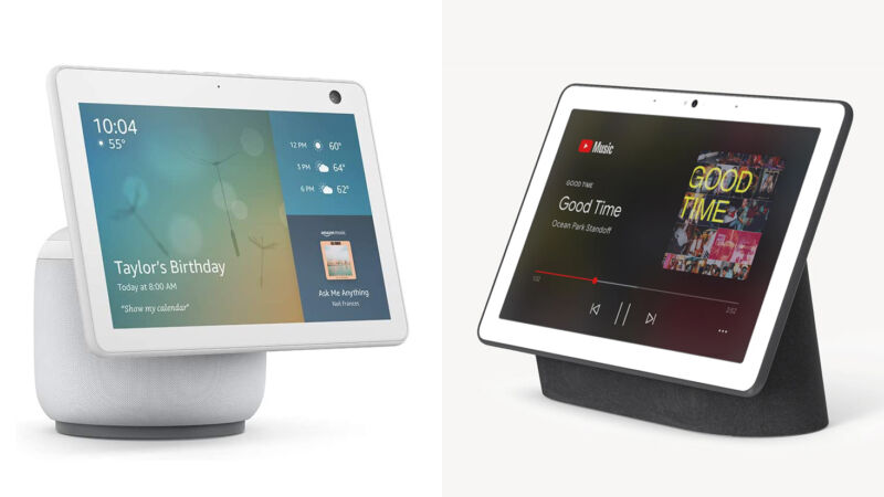 Google Nest Hub Vs  Echo Show 5