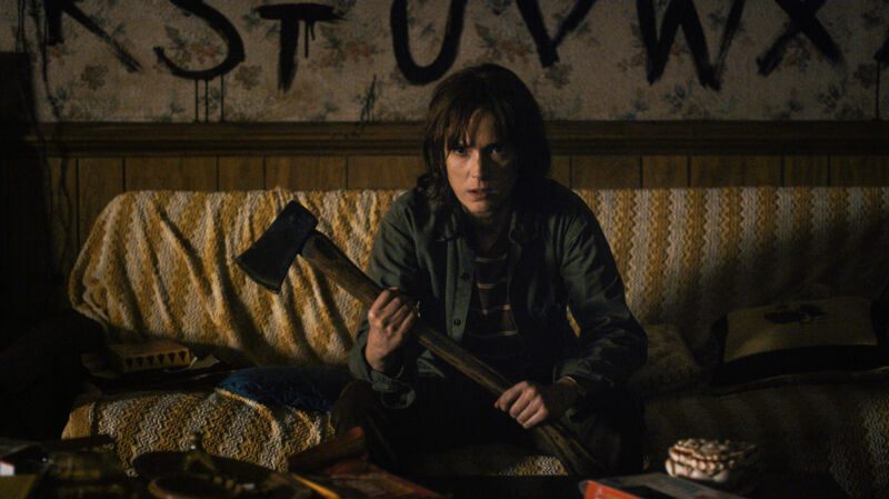 A still from <em>Stranger Things</em>, one of Netflix's biggest shows.