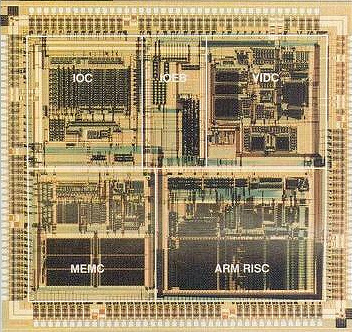 The ARM250 SoC. A glimpse into the future. 
