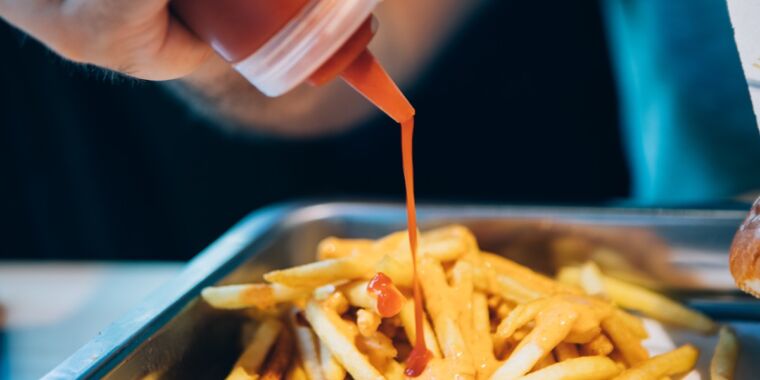 Oxford scientists crack case of why ketchup splatters from near-empty bottle
