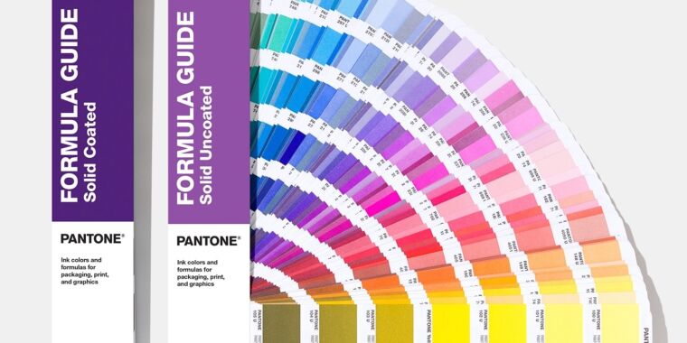 Pantone quiere $15/mes por el privilegio de usar sus colores en Photoshop