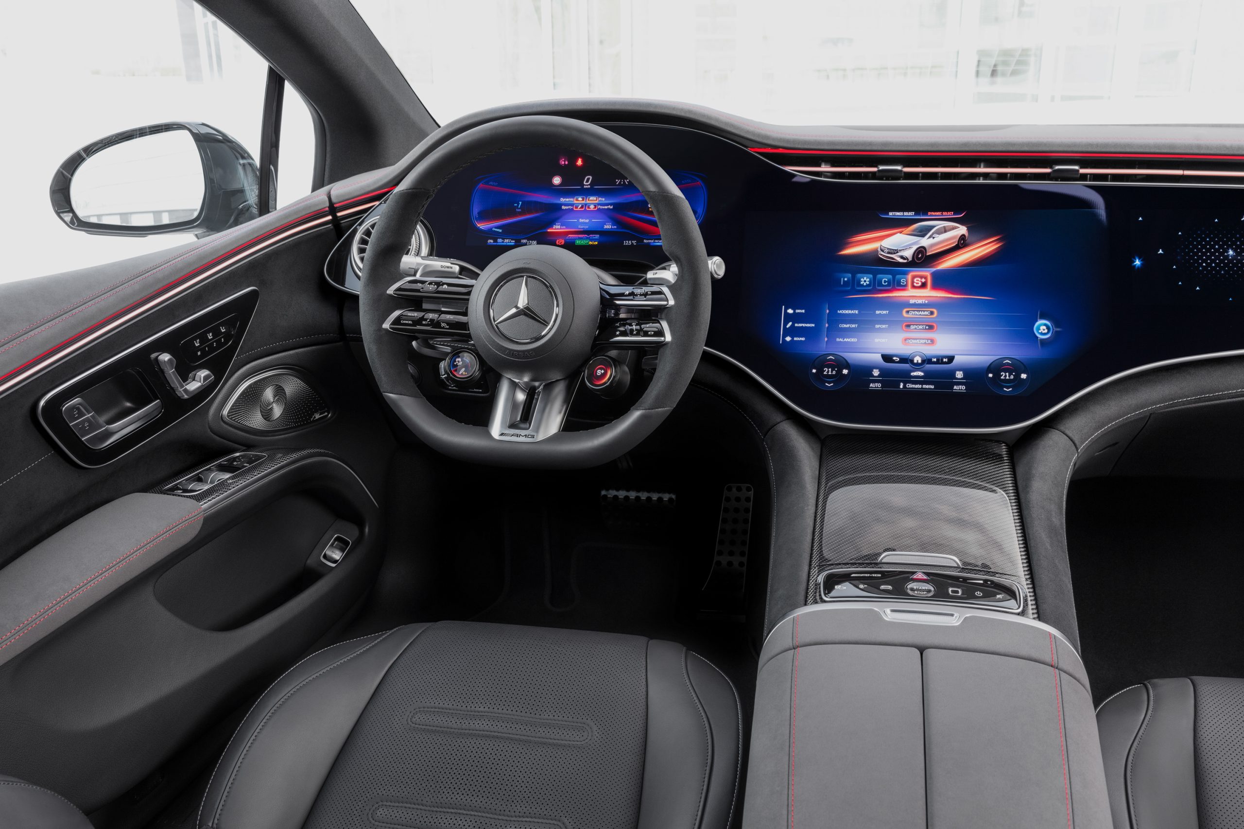 The 2022 Mercedes AMG EQS sedan Brute force EV misses the mark Ars Technica
