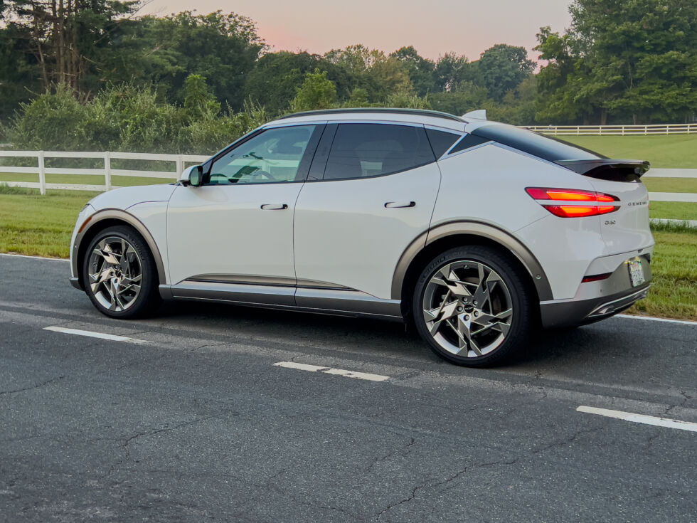The Genesis GV60 is the third new EV we've driven that uses the E-GMP platform, and it's just as impressive as the other two.