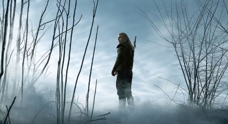 Henry Cavill as Geralt from Netflix's <em>The Witcher</em> TV series.