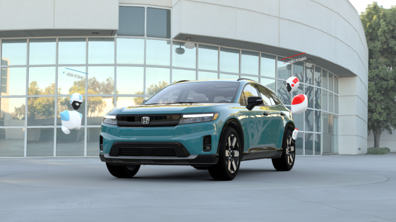 A virtual Honda Prologue SUV
