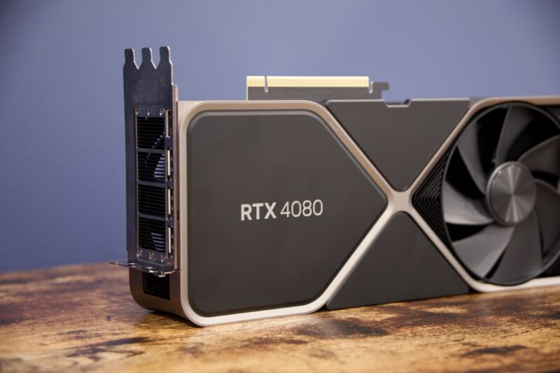 NVIDIA GeForce RTX 4080 Ti GPU | 3D model