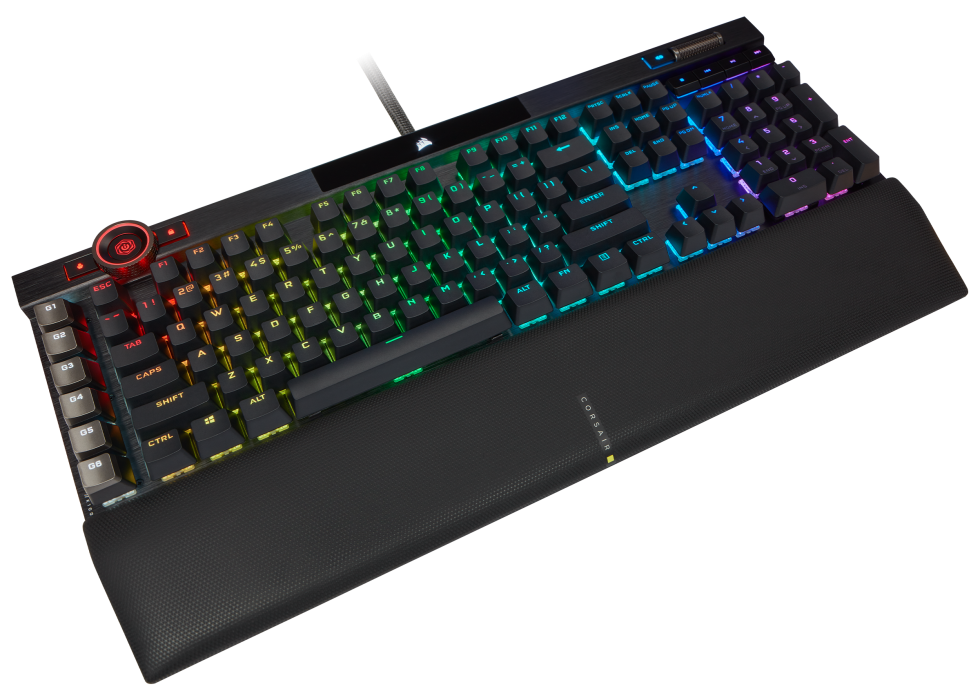 Corsair's K100 keyboard.