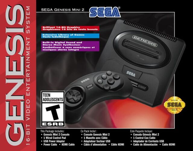 The Sega Genesis Mini 2 packs in 60-plus Genesis and Sega CD games.