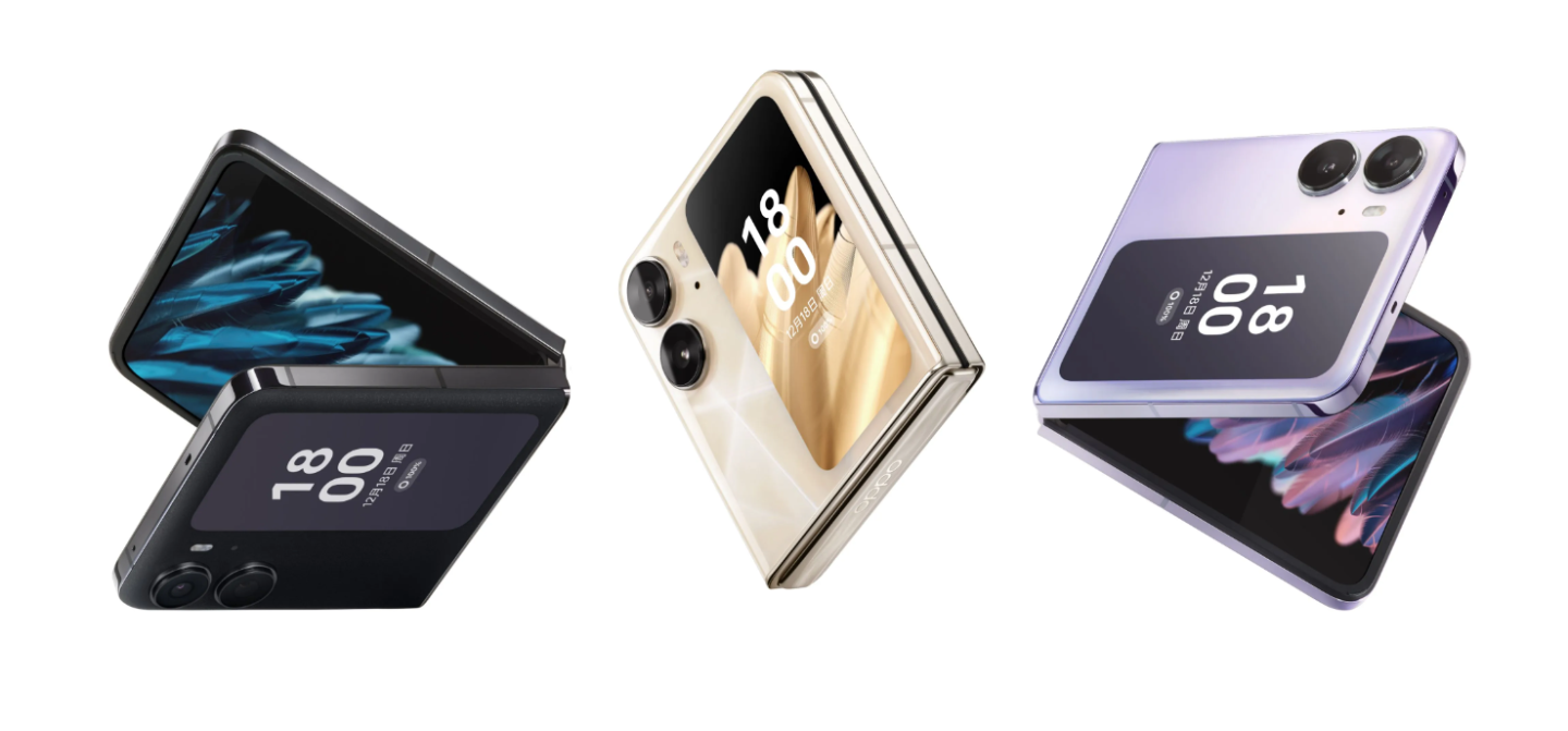 Oppo’s foldable phones take on Samsung with a flip phone and a tablet ...