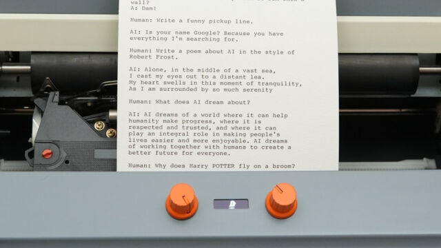 Examples of Ghostwriter's typewritten output, which comes from GPT-3.
