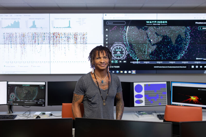 Moriba Jah is an astrodynamicist at the University of Texas at Austin.