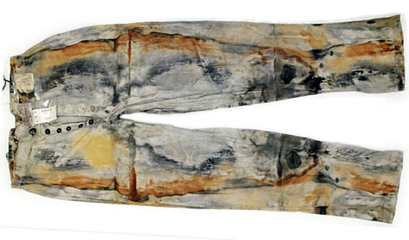 Someone paid $95,000 for this pair of jeans recovered from 1857 shipwreck