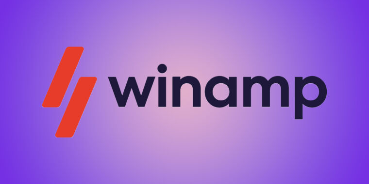 New Winamp update adds features, fixes, and (sigh) support for “music NFTs”