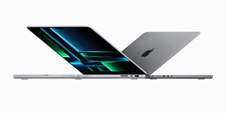 photo of New M2-powered MacBook Pros and minis have 8K video, Wi-Fi 6E, dozens of cores image