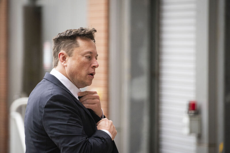 Elon Musk looks sly because he's sly.