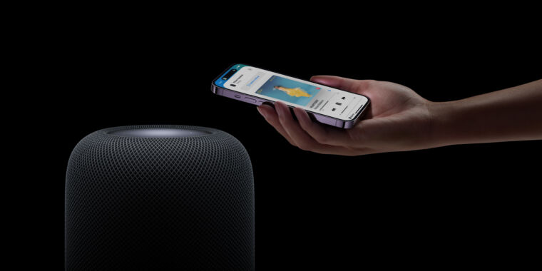 O HomePod em tamanho real da Apple está de volta com novos recursos